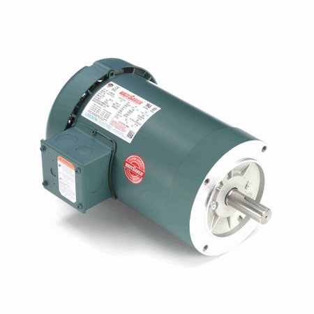 LEESON 1.50Hp Gen Purp Motor, 3Phase, 1800 Rpm, 208-230/460V, 145Tc Frame, Tefc 121066.00